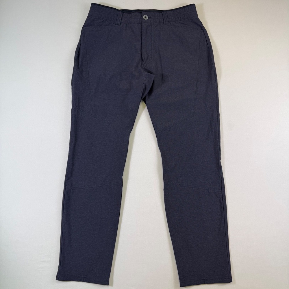 KUHL Deceptr Pants Mens 34x32 Dark Blue Tuff Lite Stretch Technical Hiking EUC